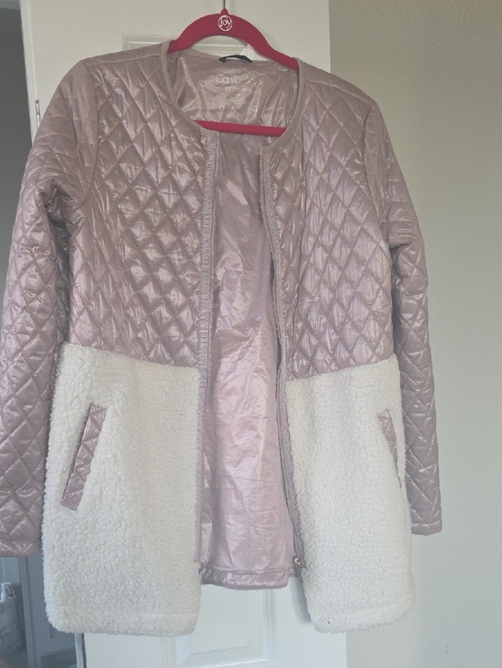 Calvin Klein Jackets & Blazers - Calvin Klein Coat Jacket Metallic Pink Quilted